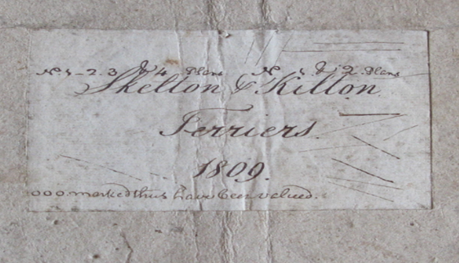 A close-up of a envelope
Description automatically generated